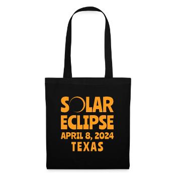 Solar Eclipse 2024 Texas - Tote Bag - black - Front