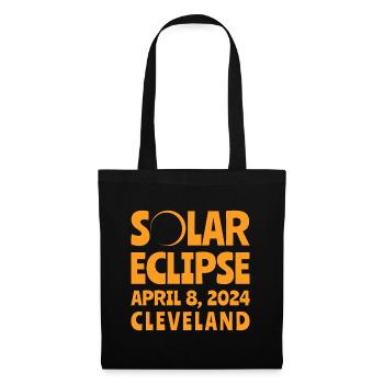 Solar Eclipse 2024 Cleveland Ohio - Tote Bag - black - Front