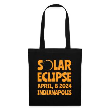Solar Eclipse 2024 Indianapolis Indiana - Tote Bag - black - Front