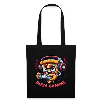 A pizza that plays video games - Tote Bag - black - Front
