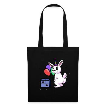 Bunny Birthday Congratulations Celebrations - Tote Bag - black - Front