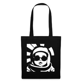 Funny Toddler Wearing Sunglasses Cool Baby - Tote Bag - black - Front
