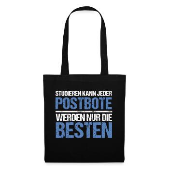 Tout le monde peut étudier - Postman Edition - Sac en tissu - noir - Devant