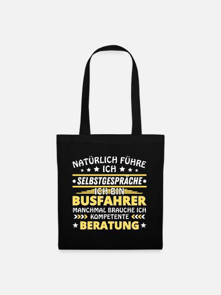 I'm Talking to Yourself - Bus Driver Edition - Tote Bag - black