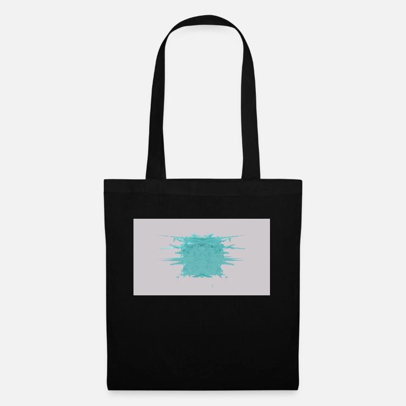 Cube d’éclat - Sac en tissu - noir