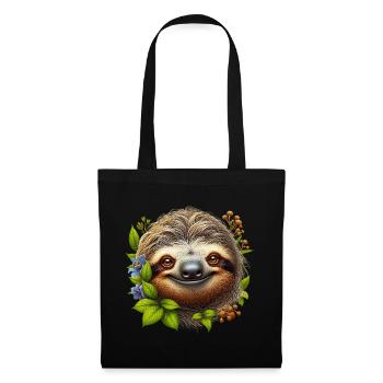 Paresse - Sac en tissu - noir - Devant