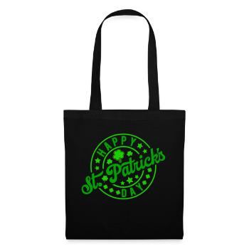 Happy Saint Patrick's Day - Tote Bag - black - Front