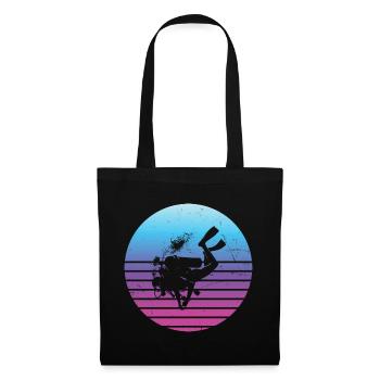 Plongée sous-marine Plongée libre Plongée sous-marine Hommes - Sac en tissu - noir - Devant