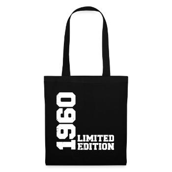 Cadeau Anniversaire Millésime 1960 Classique 1960 - Sac en tissu - noir - Devant