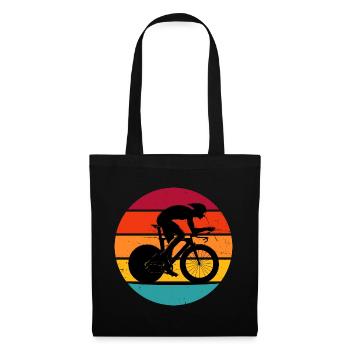 Vélo de route Cyclisme de route Vélo de route Femmes Hommes - Sac en tissu - noir - Devant