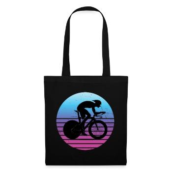 Vélo de route Hommes Cyclisme sur route Femmes Cyclistes sur route - Sac en tissu - noir - Devant