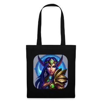 Proud Fantasy Elf Warrior - Tote Bag - black - Front