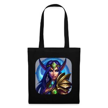 Proud Fantasy Elf Warrior - Tote Bag - black - Front