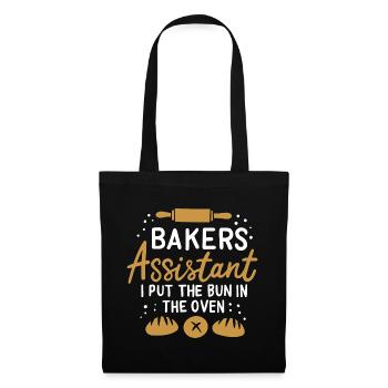 Baker's assistant - Tote Bag - black - Front