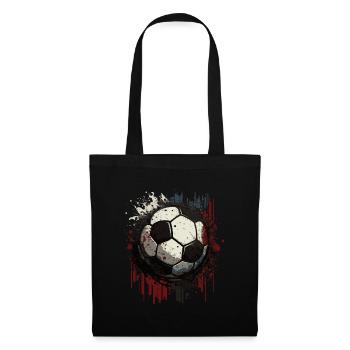 Football - Sac en tissu - noir - Devant
