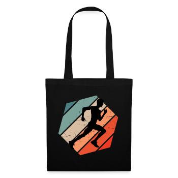 Cross Country Running Women Jogging Fitness - Tote Bag - black - Front