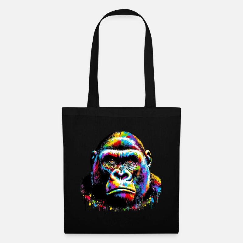 Gorilla - Tote Bag - black
