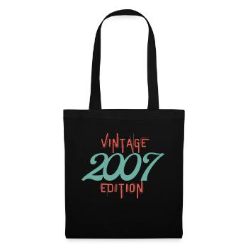 Jahrgang 2007 Ausgabe - Stoffbeutel - Schwarz - Vorne