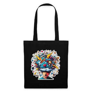 Teen Explode - pure emotional chaos - Tote Bag - black - Front