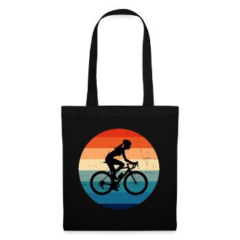 Cyclisme Homme Cyclisme Cycliste Femme - Sac en tissu - noir - Devant