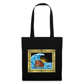 Sea Guinea Pig Guinea Pig Seafarer Child - Tote Bag - black - Front