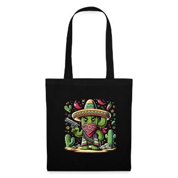 Cactus Bandido - Tote Bag - black - Front