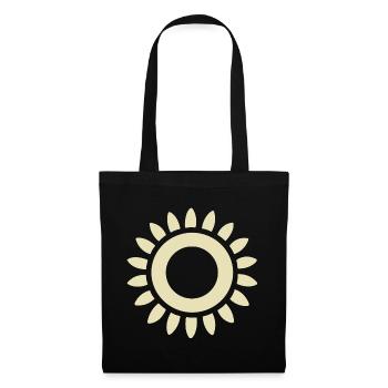 Abstract Sun Sunshine Abstract Art - Tote Bag - black - Front
