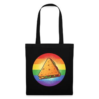LGBTQ Nacho - Sac en tissu - noir - Devant