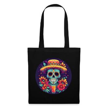 5 de Mayo Party Drinko de Mayo Sugar Skull Drink - Tote Bag - black - Front