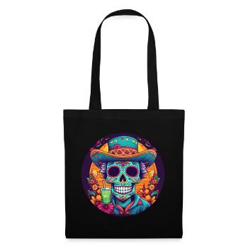 5 de Mayo Party Drinko de Mayo Sugar Skull Drink - Tote Bag - black - Front