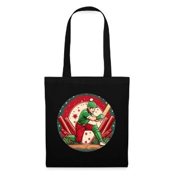 Elfe de Noël Cricket - Sac en tissu - noir - Devant