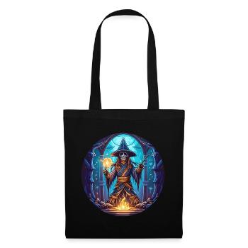 Gruseliges Halloween-partykostüm Hexendoktor - Tote Bag - black - Front