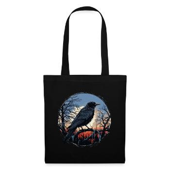Raven - Tote Bag - black - Front