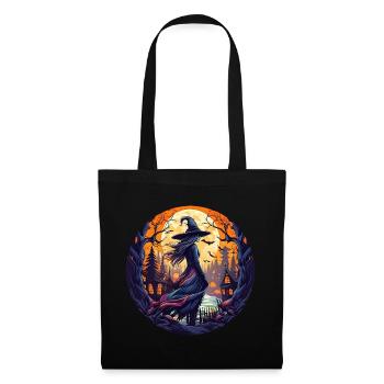 Gruseliges Halloween-partykostüm Hexe - Sac en tissu - noir - Devant
