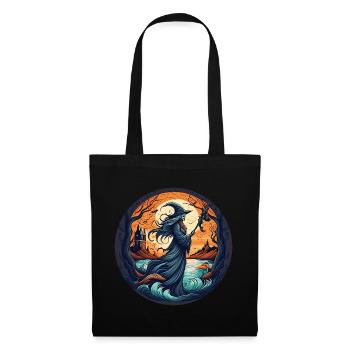 Gruseliges Halloween-partykostüm Hexe - Sac en tissu - noir - Devant