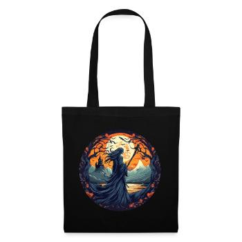 Gruseliges Halloween-partykostüm Hexe - Sac en tissu - noir - Devant