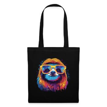Cool Sloth - Tote Bag - black - Front