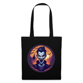 Gruseliges Halloween-partykostüm Vampir - Tote Bag - black - Front
