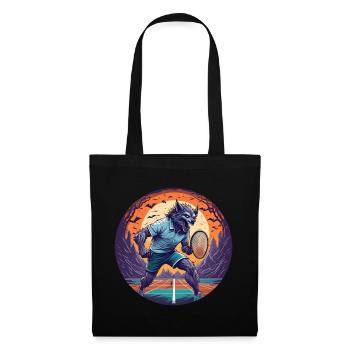 Gruseliges Halloween-partykostüm Werwolf Tnis - Tote Bag - black - Front
