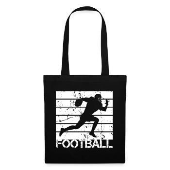 Football player - Tote Bag - black - Front