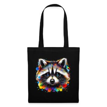 Raccoon - Tote Bag - black - Front