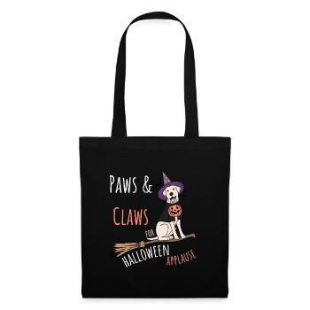 HALLOWEEN - Paws & Claws for Applause - Stoffbeutel - Schwarz - Vorne