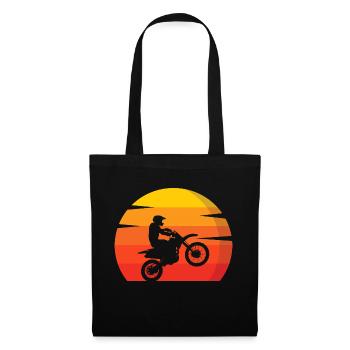 Motocross MX Supercross Enduro Dirt Bike - Sac en tissu - noir - Devant