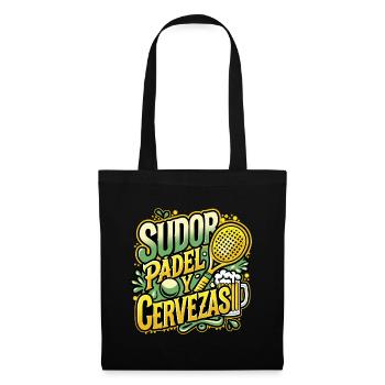Sweat PADEL & Beers - Tote Bag - black - Front