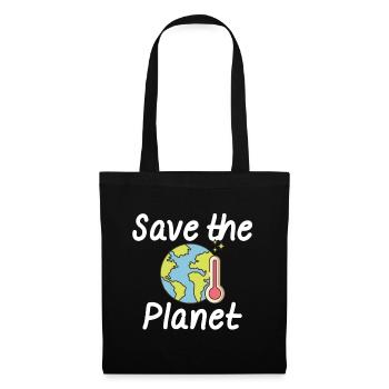 Climate change Environmental protection Nature conservation - Tote Bag - black - Front