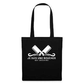 Butcher who tears - Tote Bag - black - Front