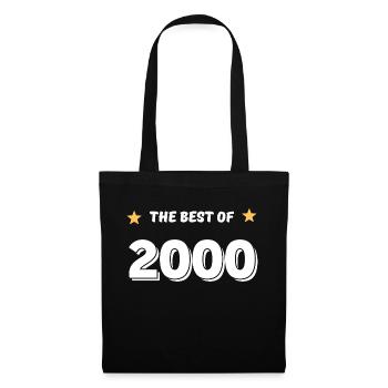 Das Beste aus dem Jahr 2000 - Stoffbeutel - Schwarz - Vorne