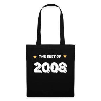 Best of 2008 - Sac en tissu - noir - Devant