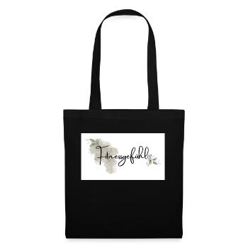 FitnessFeeling GRIS - Sac en tissu - noir - Devant