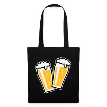 XDoppelter Willie (3) - Sac en tissu - noir - Devant